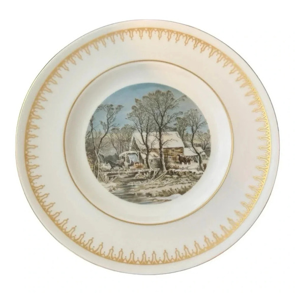 Vintage Currier & Ives Plate Collection - Picture 5 of 7